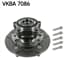 On Teker Poryalı Rulmanı  (5 Bıjon Abs) Ford Transıt (2.0 2.2 D.) V363 14- Arkadan Ceker Tek Teker